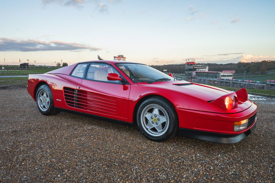 1990 Ferrari Testarossa car for sale on website designed and built by racecar