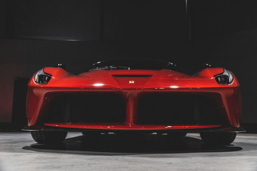 Ferrari LaFerrari Aperta (Sold) car for sale on website designed and built by racecar